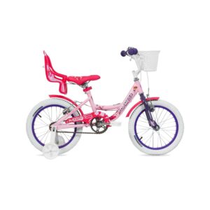 Bicicleta TopMega Vickyfly Rodado 16 Color Rosa/Violeta