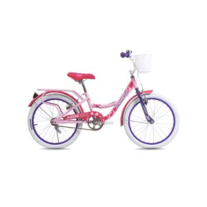 Bicicleta TopMega Vickyfly Rodado 20 Color Rosa/Violeta