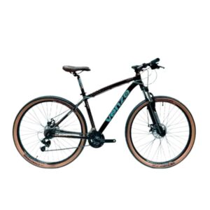 Bicicleta Rodado 29 Venzo Loki 21Vel Shimano Talle 20 Negro Teal Gris
