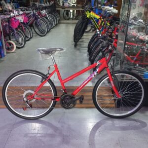 Bicicleta Todo Terreno Dama Kelin Bike Rod 26 Color Rojo