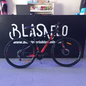 Bicicleta Rodado 29 Kelinpro Andes Negro Rojo Metalizado Plata Talle 19/L
