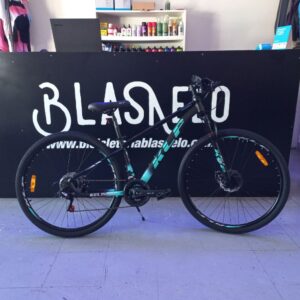 Bicicleta Rodado 29 Kelinpro Andes Negro Verde Agua Plata Talle 15/S