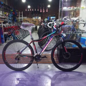 Bicicleta Rodado 29 Venzo Frida Belle Ez Dama Talle L Negro Coral Turquesa