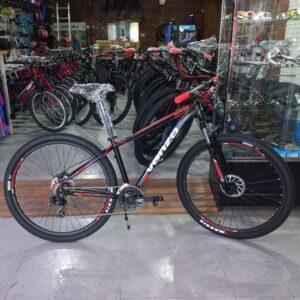 Bicicleta Rodado 29 Venzo Skyline Talle 16 Negro Rojo Celeste
