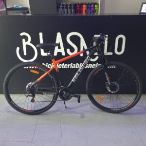 Bicicleta Rodado 29 Kelinpro Andes Gris Naranja Metalizado Plata Talle 19/L