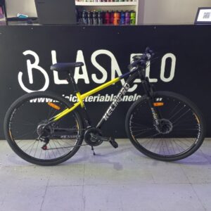 Bicicleta Rodado 29 Kelinpro Andes Negro Amarillo Metalizado Plata Talle 17/M