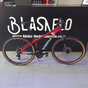 Bicicleta Rodado 29 Venzo Loki 21Vel Shimano Talle 16 Negro + Rojo