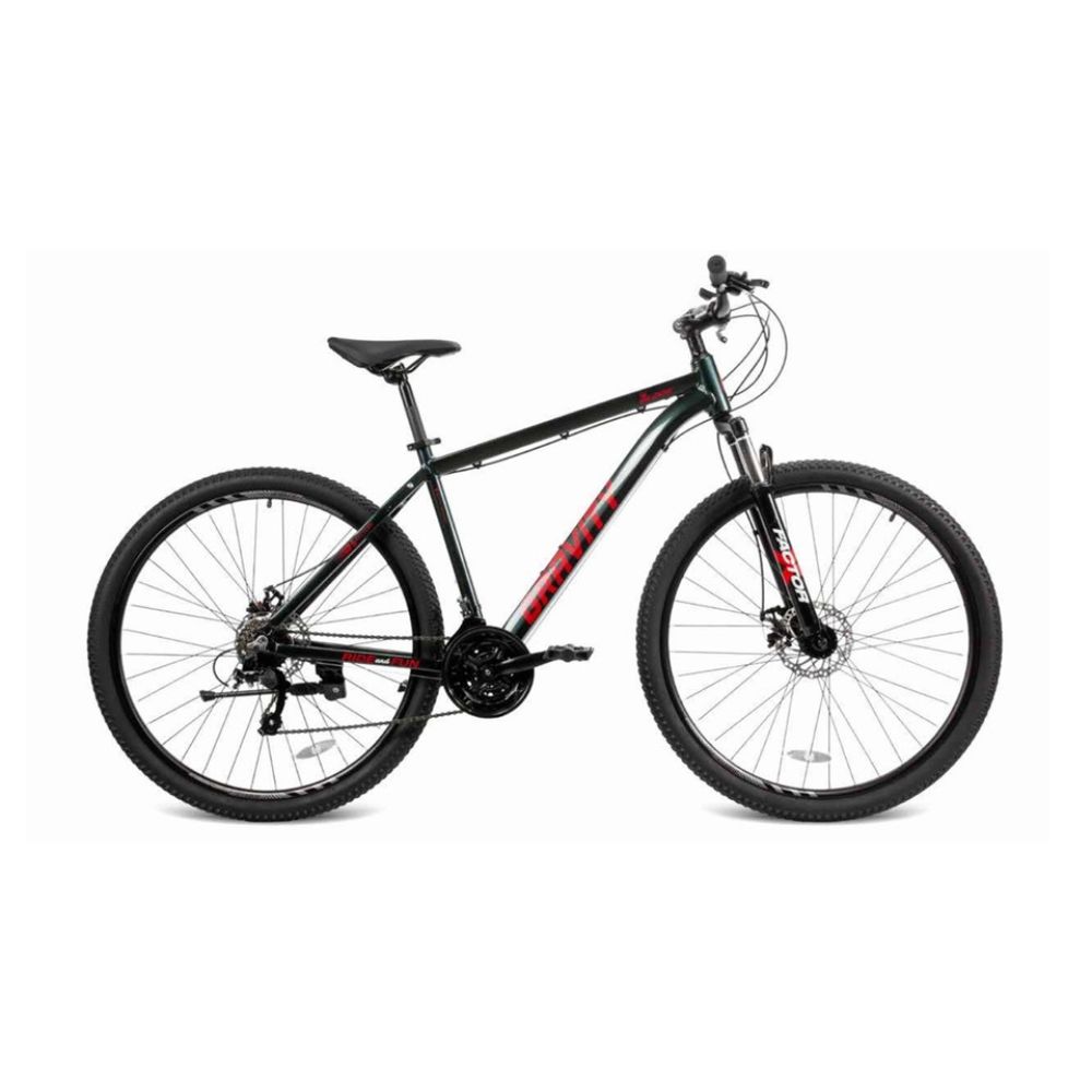 Bicicleta Gravity Glock Rodado 29 Talle M/L Gris - Rojo