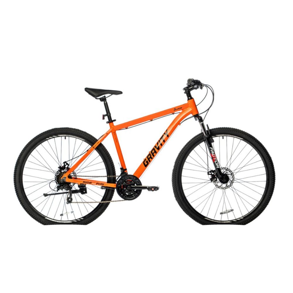 Bicicleta Gravity Glock Rodado 29 Talle M/L Naranja - Negro