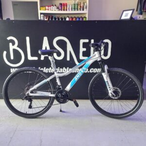 Bicicleta MTB Andes Rodado 26 De Aluminio Color Blanco Celeste