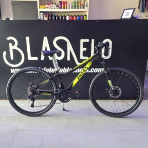 Bicicleta MTB Andes Rodado 26 De Aluminio Color Negro Amarillo